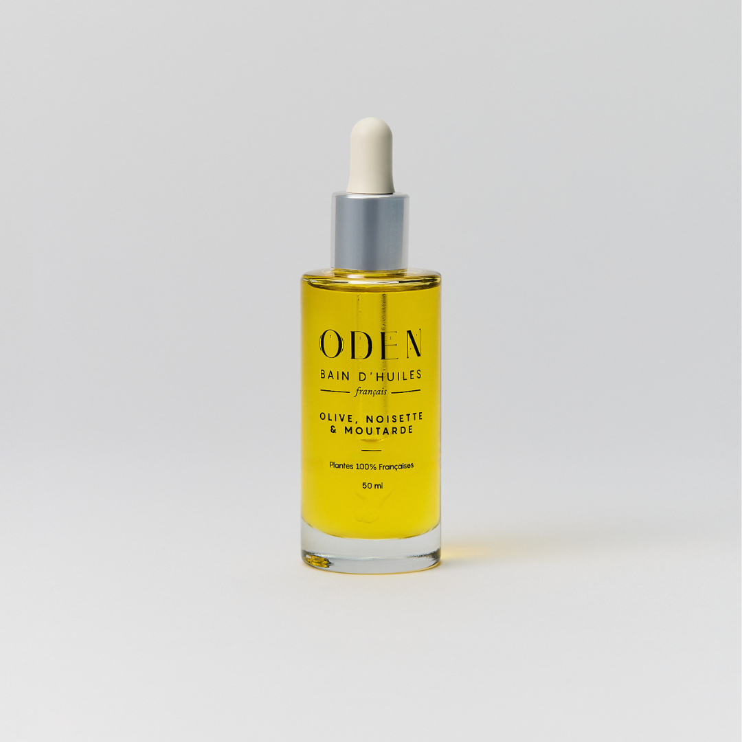 Huile pour Cheveux Oden - A l'olive, amande douce...